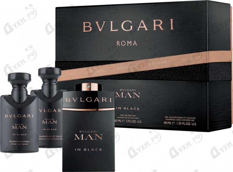 man in black perfume